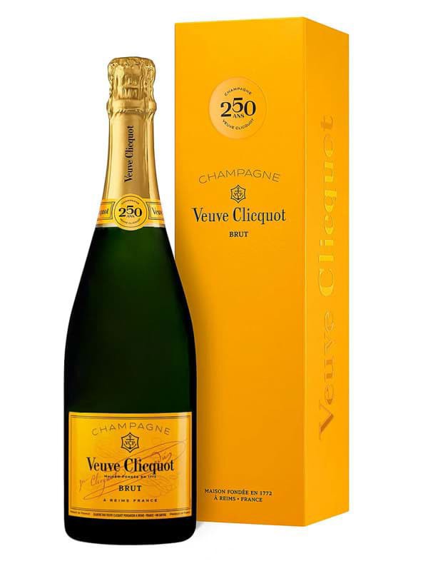 Rượu Champagne Veuve Clicquot Yellow Label Brut chính hãng nhập khẩu
