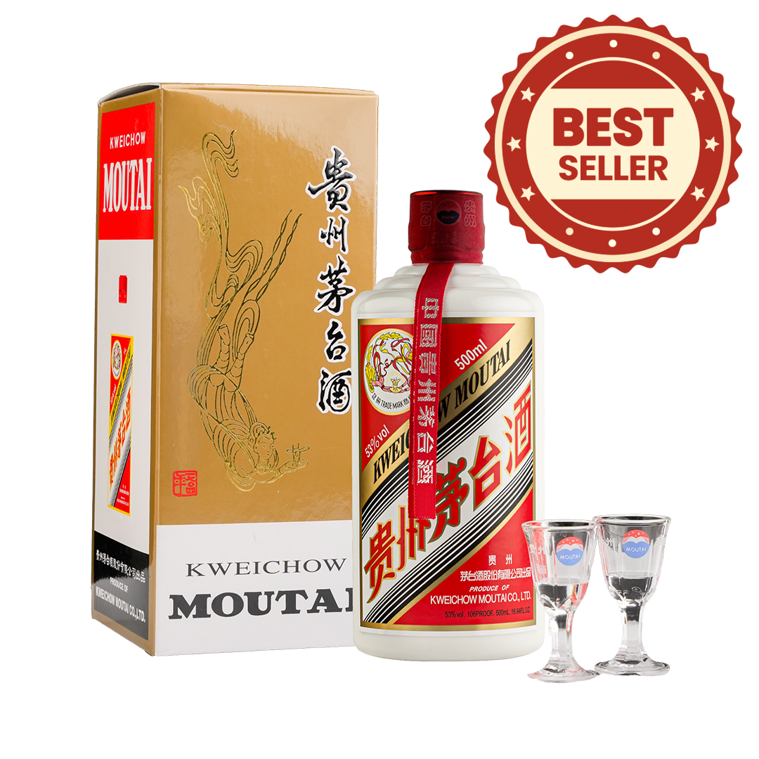 Rượu Rượu Mao Đài Phi Thiên 53% (Kweichow Moutai Flying Fairy 500ml) chính hãng nhập khẩu