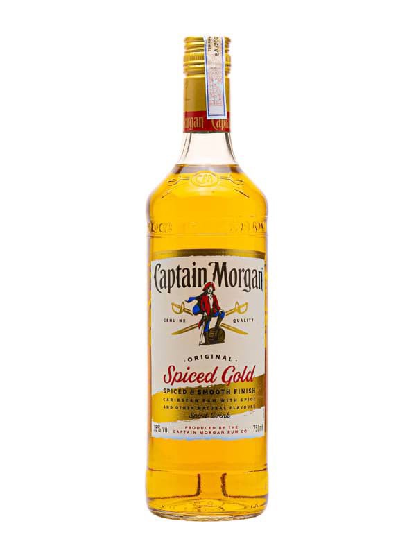Rượu Rượu Rum Captain Morgan Spiced Gold chính hãng nhập khẩu