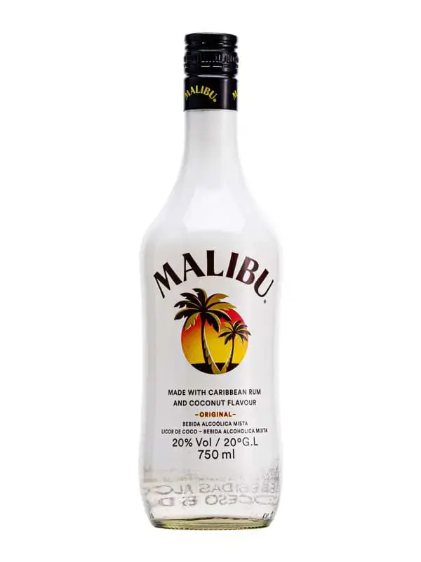 Rượu Rượu Rum Mùi Dừa Malibu Caribbean Coconut Rum Liqueur chính hãng nhập khẩu