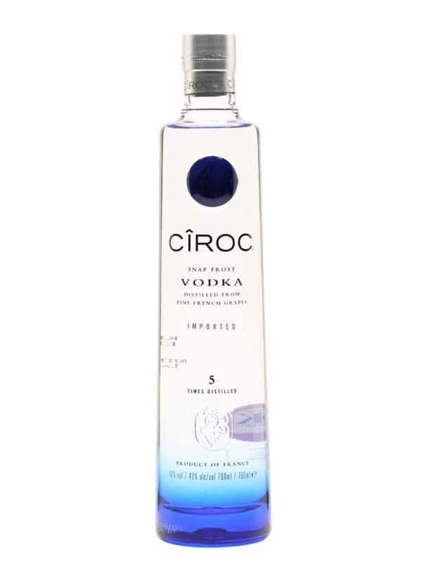 Rượu Vodka Cîroc Snap Frost (Chưng Cất Từ Nho Pháp Cao Cấp) chính hãng nhập khẩu