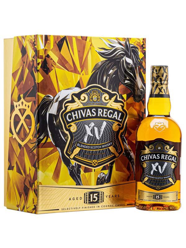 Rượu Chivas Regal 15 Years Old XV (Ủ Thùng Cognac Grande Champagne) chính hãng nhập khẩu