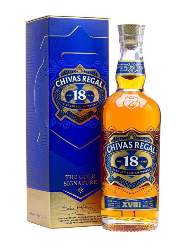 Rượu Chivas Regal 18 Years Old (Bản 1000ml / 1 Lít) chính hãng nhập khẩu
