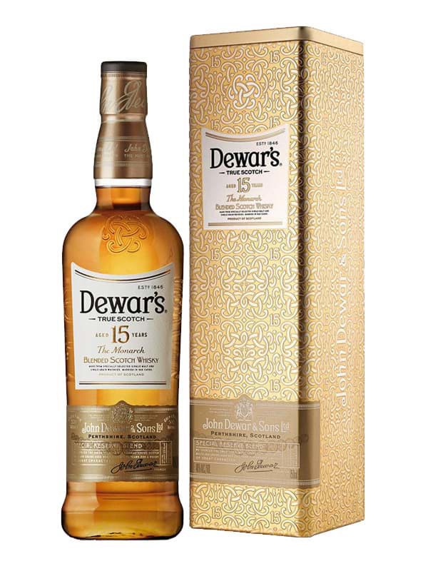 Rượu Dewar's 15 Years Old Monarch (750ml) chính hãng nhập khẩu