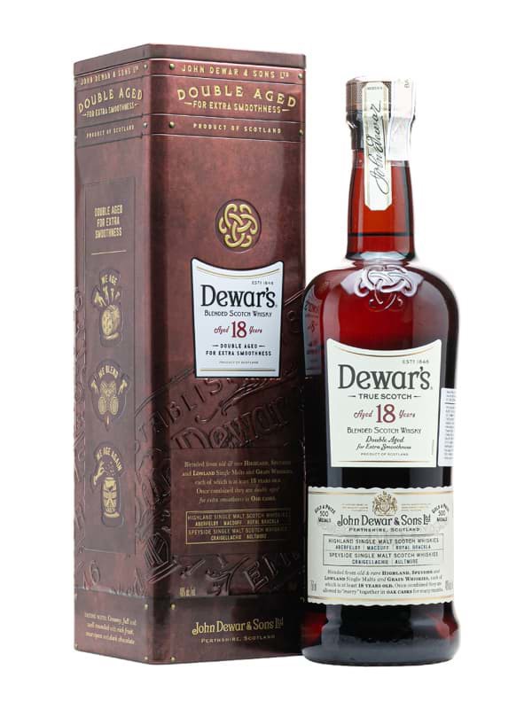 Rượu Dewar's 18 Years Old The Vintage Blended Scotch chính hãng nhập khẩu