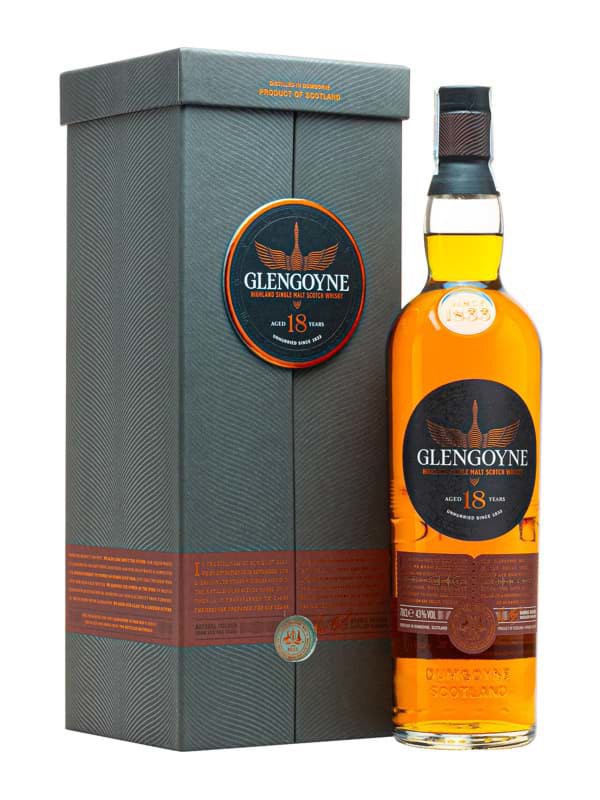 Rượu Glengoyne 18 Years Old (Chưng Cất Chậm Nhất Scotland) (700ml) chính hãng nhập khẩu