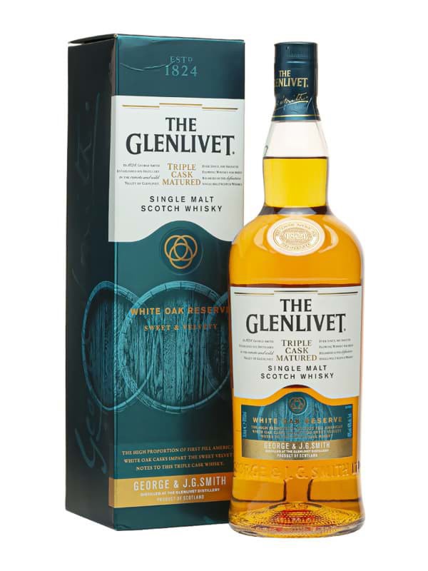 Rượu Rượu Whisky The Glenlivet Triple Cask Matured Tím (Bản 1 Lít) chính hãng nhập khẩu