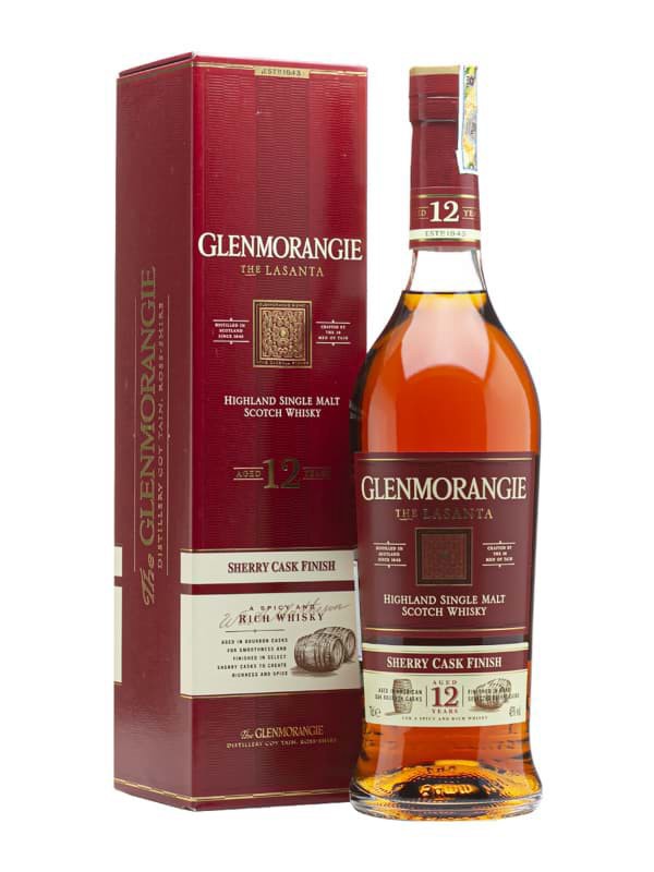 Rượu Glenmorangie The Lasanta 12 Years Old Sherry Cask (700ml) chính hãng nhập khẩu