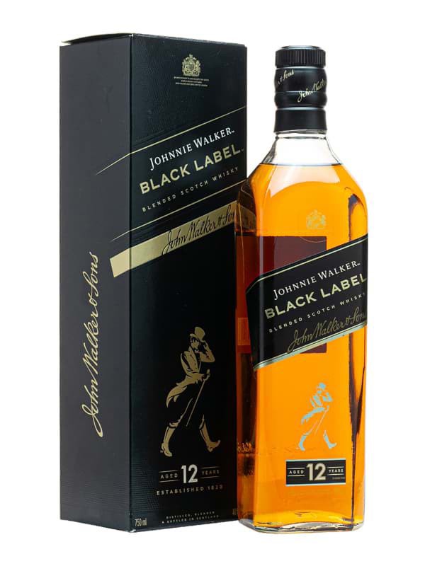 Rượu Johnnie Walker Black Label 12 Years Old chính hãng nhập khẩu