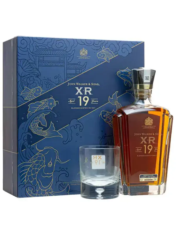 Rượu Rượu Whisky Johnnie Walker XR 19 Năm Hộp Quà Thượng Hạng chính hãng nhập khẩu