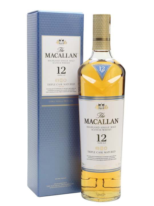 Rượu Macallan 12 Years Old Triple Cask Matured chính hãng nhập khẩu