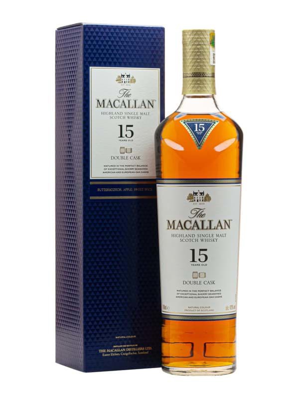 Rượu Macallan 15 Years Old Double Cask chính hãng nhập khẩu