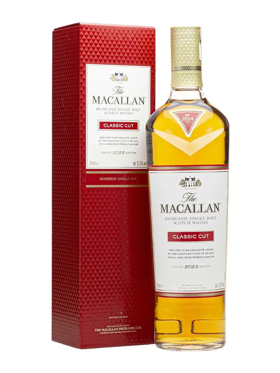 Rượu Macallan Classic Cut (Phiên Bản Giới Hạn Cask Strength) chính hãng nhập khẩu