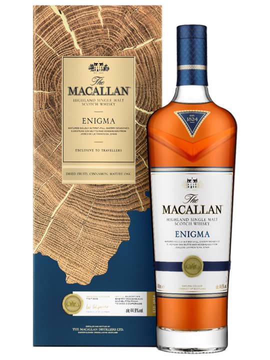 Rượu Macallan Enigma (Đỉnh Cao Bộ Sưu Tập Kênh Du Lịch) chính hãng nhập khẩu