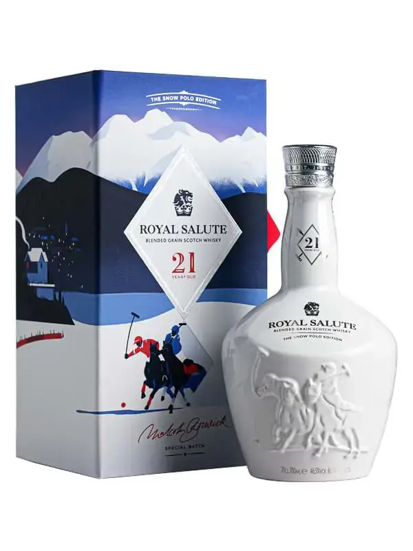 Rượu Royal Salute 21 Years Old Snow Polo Edition (Bộ Sưu Tập 2025) chính hãng nhập khẩu