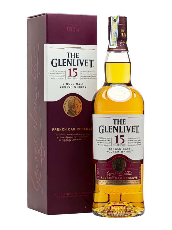 Rượu The Glenlivet 15 Years Old French Oak Reserve chính hãng nhập khẩu