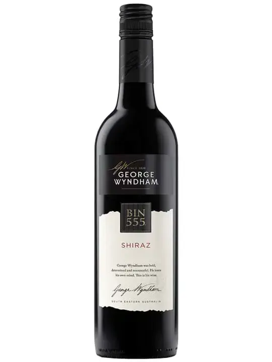 Rượu Rượu Vang Úc George Wyndham Bin 555 Shiraz chính hãng nhập khẩu