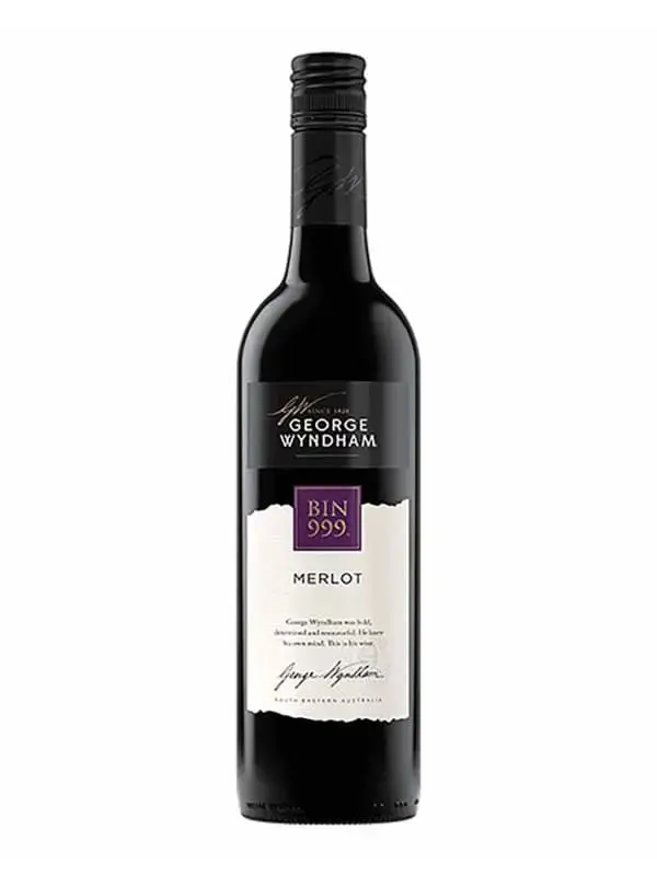 Rượu Rượu Vang Úc George Wyndham Bin 999 Merlot chính hãng nhập khẩu