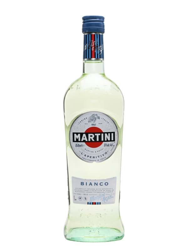 Rượu Rượu Vang Khai Vị Martini Bianco Sweet White Vermouth Ý (1 Lít) chính hãng nhập khẩu