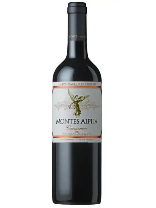 Rượu Vang Chile Montes Alpha Carmenère Colchagua Valley chính hãng nhập khẩu