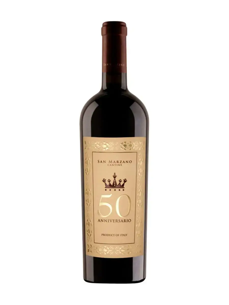 Rượu Vang Ý 50 Anniversario San Marzano (Phiên Bản Kỷ Niệm 50 Năm) chính hãng nhập khẩu