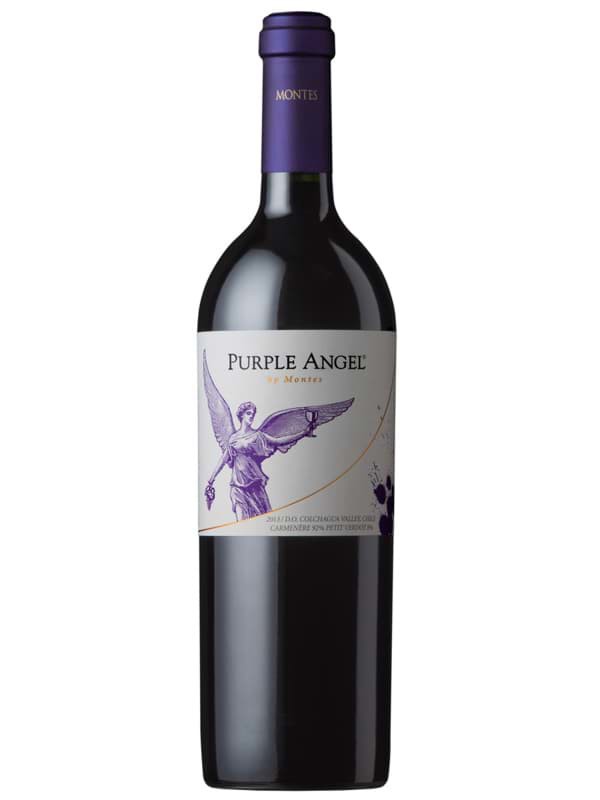 Rượu Vang Chile Purple Angel by Montes (Thiên Thần Tím Carmenère Đỉnh Cao) chính hãng nhập khẩu