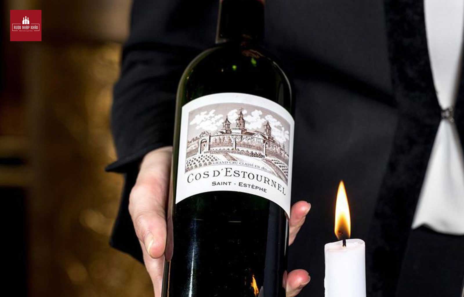 Rượu Vang Pháp Château Cos d'Estournel 2nd Grand Cru Classé chính hãng nhập khẩu