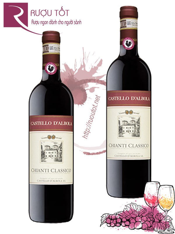 Rượu Vang Ý Chianti Classico Riserva Castello di Albola DOCG chính hãng nhập khẩu